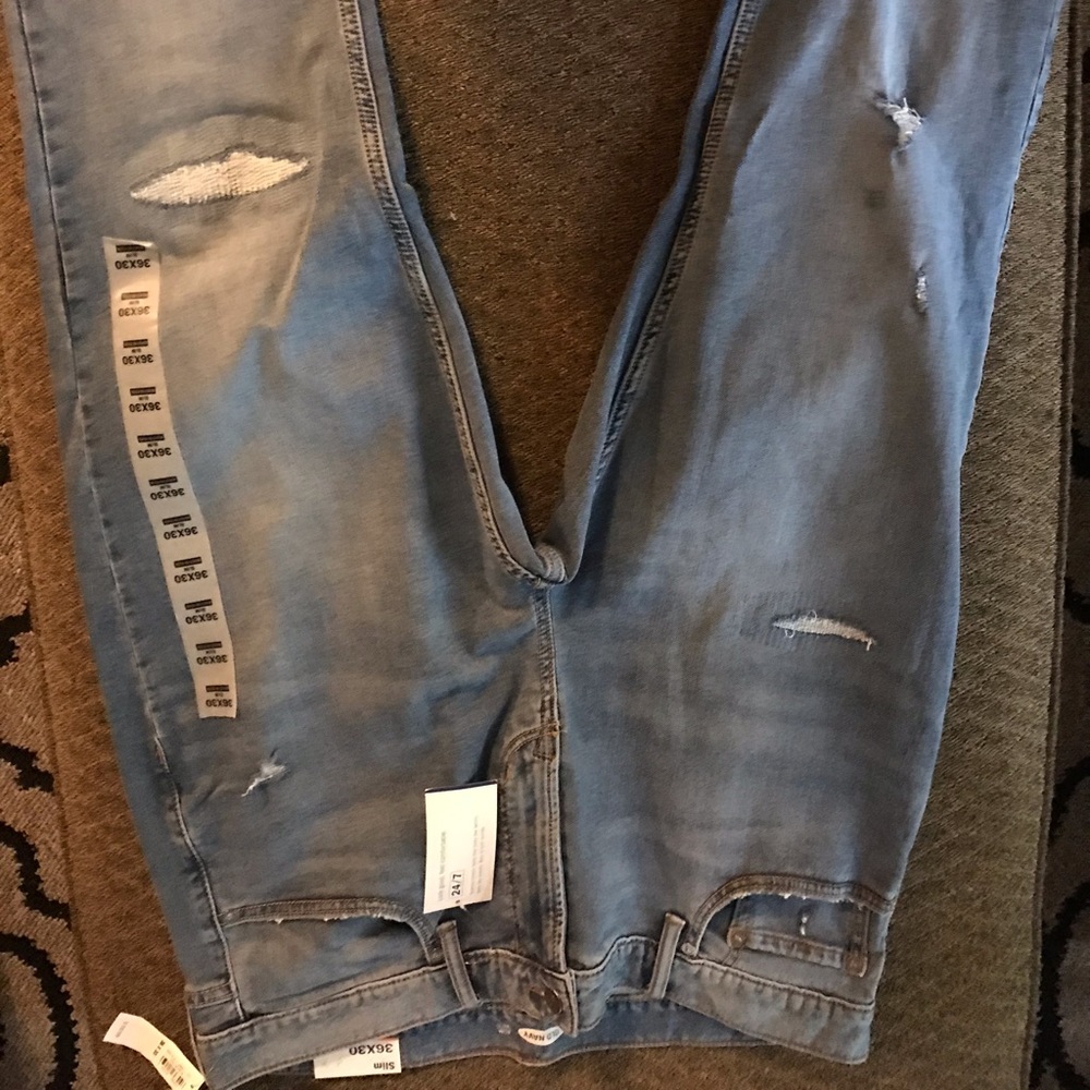 Old Navy Athletic Denim Pants